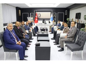 Milletvekili  Dülger Rektörü Karacoşkun’la bir araya geldi