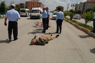 Ereğli'de trafik kazası: 1 yaralı