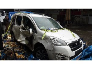 Diyarbakır Sebze ve Meyve Hali’ndeki patlama