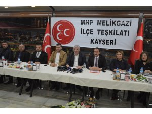 MHP Melikgazi İlçe Teşkilatı istişare toplantısı yapıldı
