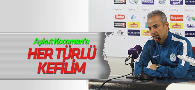 İsmail Kartal: Aykut Kocaman'a her türlü kefilim