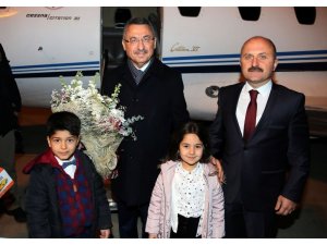 Cumhurbaşkanı Yardımcı Oktay, Amasya’da karşılandı