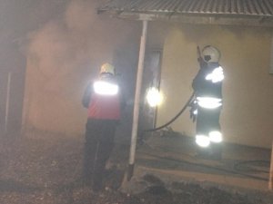 Bingöl’de odunluk yangını