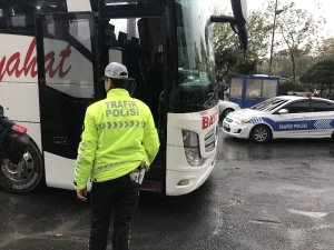 15 Temmuz Demokrasi Otogarı’nda kış lastiği denetimi