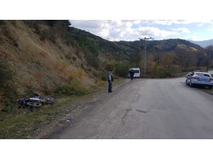 Türkeli’de motosiklet ile minibüs çarpıştı: 1 yaralı