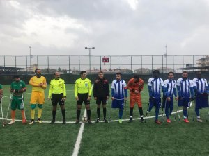 Şahinbey Ampute deplasmanda 3-0 galip geldi