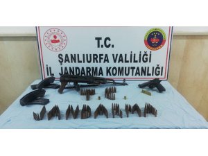 Şanlıurfa’da uzun namlulu silahlar ve uyuşturucu ele geçirildi