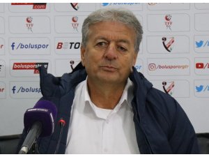 Boluspor - Menemenspor maçının ardından