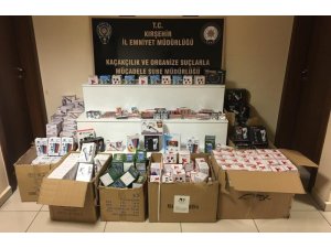 Kırşehir’de kaçak ilaç ve teknolojik ürünler ele geçirildi