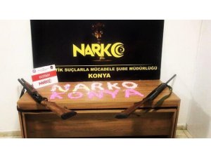 Konya’da uyuşturucu tacirlerine operasyon