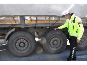 Sungurlu’da kış lastiği denetimi