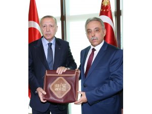 Cumhurbaşkanı Erdoğan, Konya Valisi Toprak'ı kabul etti