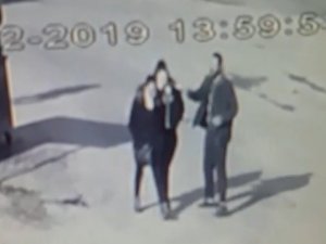 Dehşet anları güvenlik kamerasında