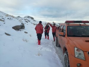 Kayıp 2 dağcı işte böyle aranıyor