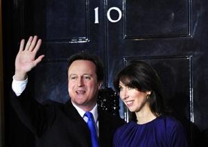 İngiltere'nin yeni başbakanı Cameron