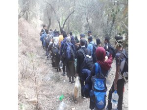 Çanakkale’de 95 mülteci yakalandı