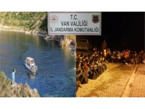 Van Gölü’nde göçmen kaçakçılığı