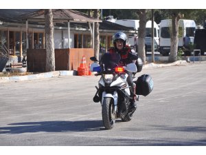 Fethi Sekin’in motosikleti hiç kullanılmıyordu, ilk kez törene getirildi