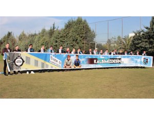 Altay ve Trabzonsporlu eski futbolcular, Türkiye Kupası maçı öncesinde buluştu