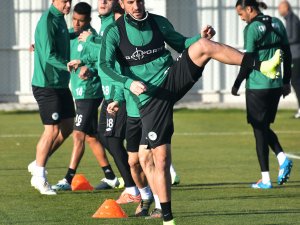 Konyaspor, Gaziantep Futbol Kulübü maçı hazırlıklarına başladı