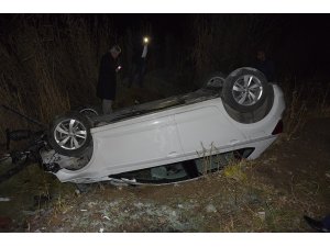 Elazığ’da  trafik kazası, eski başkan yaralandı
