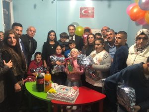 AK Parti heyetinden engellilere ziyaret