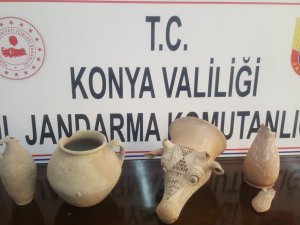 Konya'da tarihi eser operasyonu