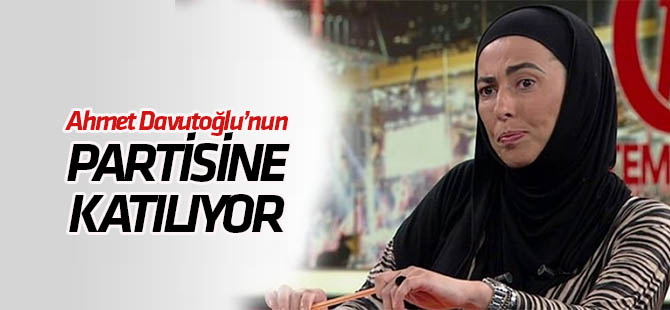 Nihal Olçok, Davutoğlu'nun partisine katılıyor