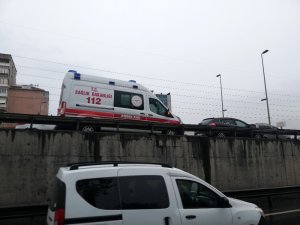 E-5’te dehşete düşüren olay: 1 yaralı