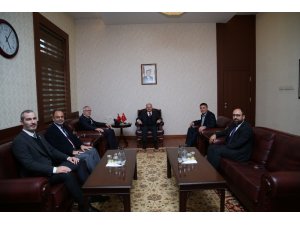 Vali Çakacak, iş dünyasının temsilcilerini kabul etti