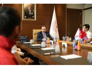 Bakan Kasapoğlu: “Olimpiyatlar hepimiz için önemli bir misyon”