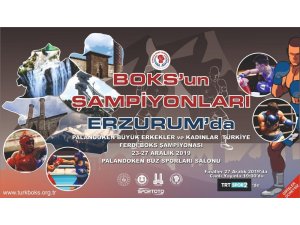 Boksun şampiyonları Erzurum’da