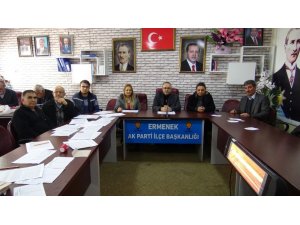 AK Parti Ermenek’te delege seçimi yaptı