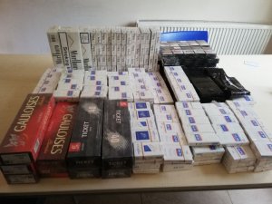 Gaziantep’te bin 190 paket kaçak sigara ele geçirildi
