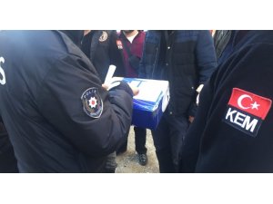 Hollanda’dan Konya'ya kargo ile gönderilen koliden kokain çıktı