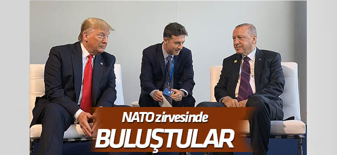 Cumhurbaşkanı Erdoğan, Trump’la bir araya geldi