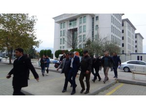 Köpek çiftliği cinayeti zanlıları adliyeye sevk edildi