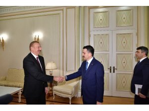 Aliyev, Pakdemirli’yi kabul etti