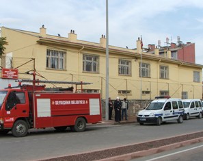 Seydişehir cezaevinde tatbikat