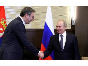 Putin ile Sırbistan Cumhurbaşkanı Vucic görüştü
