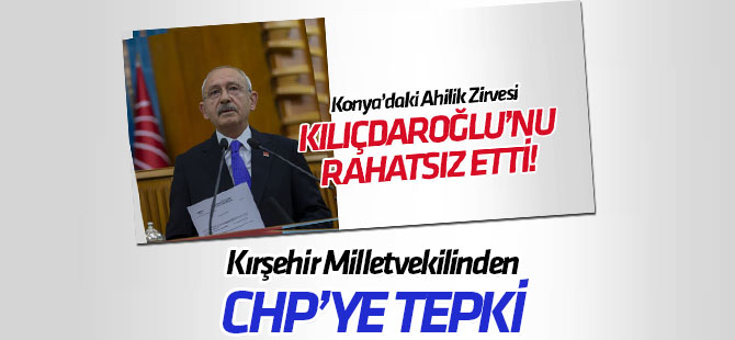 AK Parti'li Kendirli'den CHP'ye Ahilik Haftası kutlamaları tepkisi