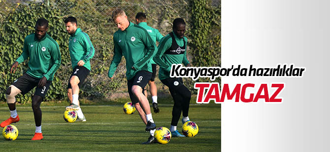 Konyaspor'da Gaziantep maçı hazırlıkları