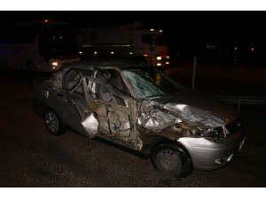 Manisa’da ilginç kaza