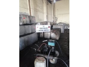 Iğdır’da kaçak akaryakıt operasyonunda 1 gözaltı