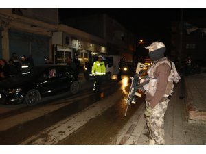 Adana’da bin polisle asayiş uygulaması