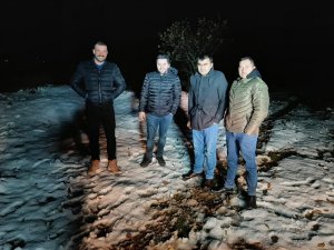 Tekirdağ’da kar yağışı