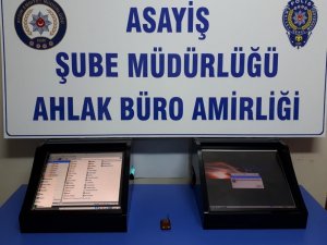 Uzaktan kumandalı tombala polisin dikkatinden kaçmadı