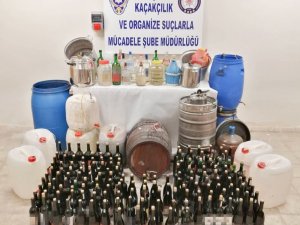 Eskişehir emniyetinden kaçak içki operasyonu