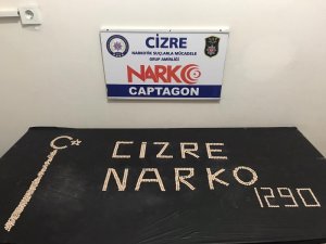 Cizre’de bin 290 adet uyuşturucu hap ele geçirildi