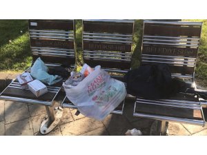 Şüpheli çantayı almaya çalışan şahıs gözaltına alındı